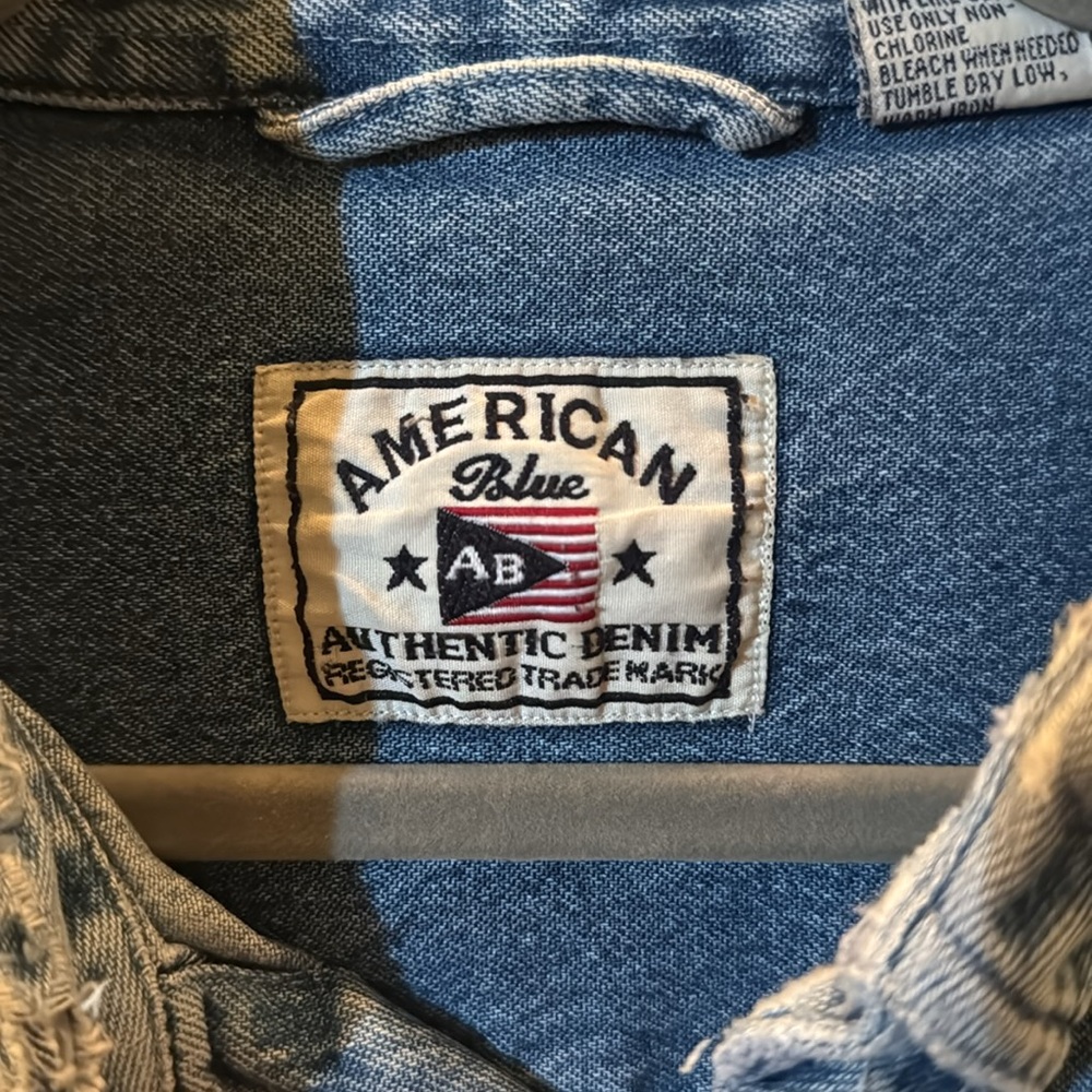 Denim button down - Picture 2 of 4